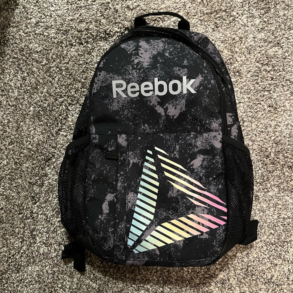 NWOT Reebok Black Backpack